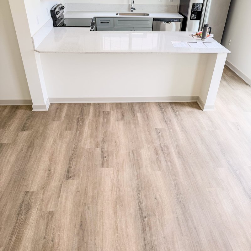 new flooring and kitchen remodel for Bungalows at Honeysuckle